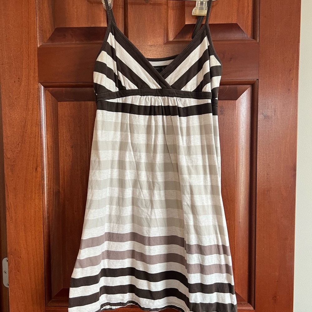 Old Navy Striped Sleeveless Dress